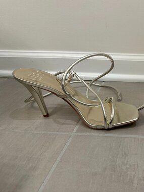 Brand New Gold Stappy Heels